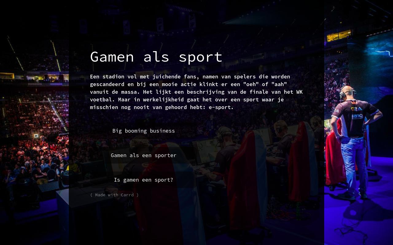 Carrd profile picture for @esport